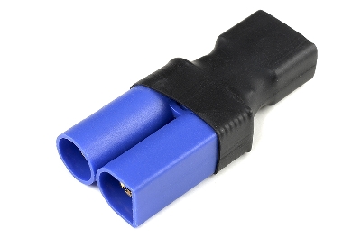 G-Force RC - Power adapterconnector - Deans connector man. <=> EC-5 connector man. - 1 st